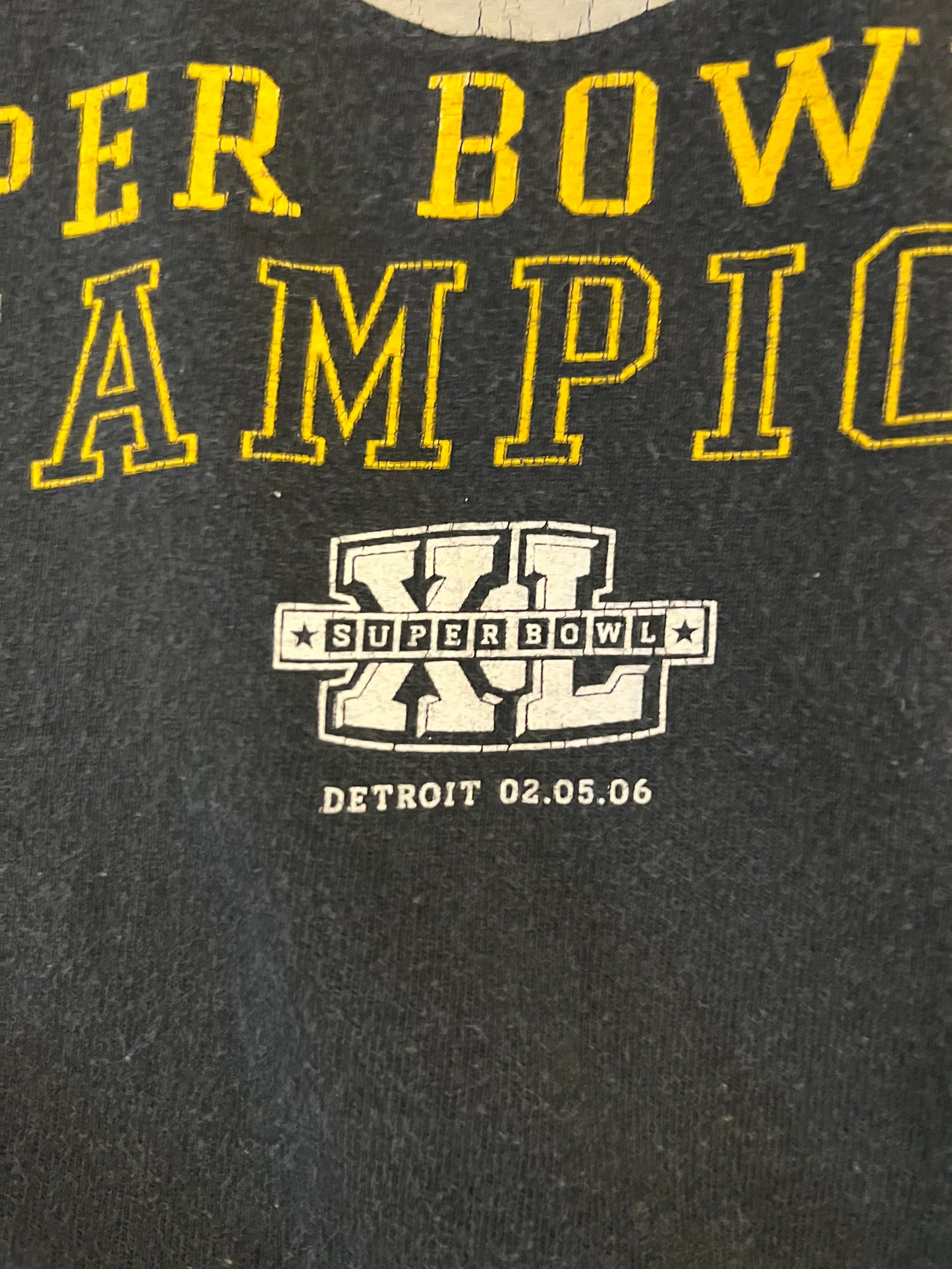 2006 Pittsburgh Steelers Super Bowl XL Tee (L)