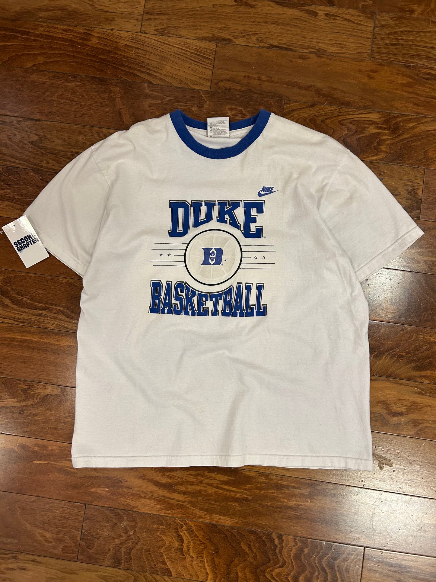 00s Duke Basketball Nike Ringer Tee (L)