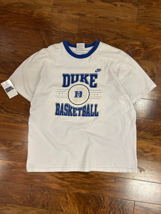 00s Duke Basketball Nike Ringer Tee (L)