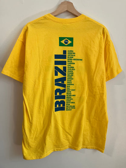 2010s Brazil World Cup Soccer Tee (L)