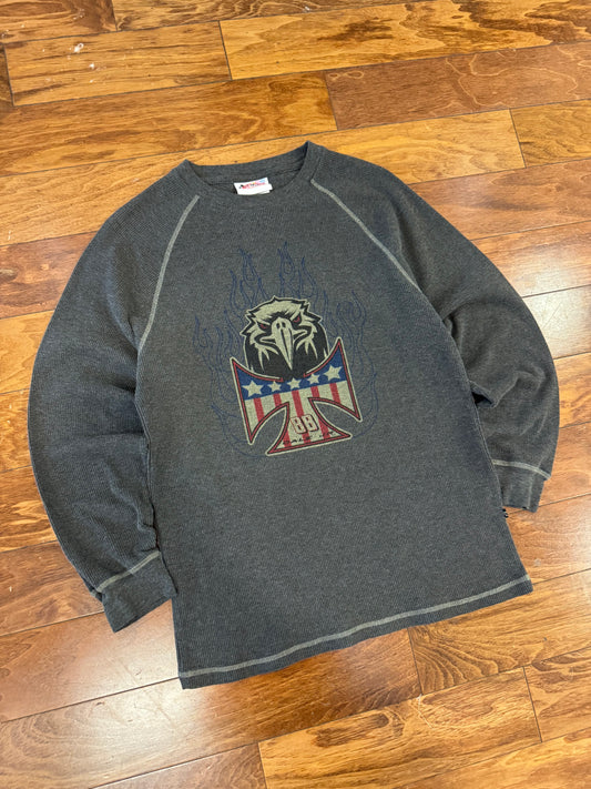 00s Nascar Dale Jr Thermal Long Sleeve Shirt (L)