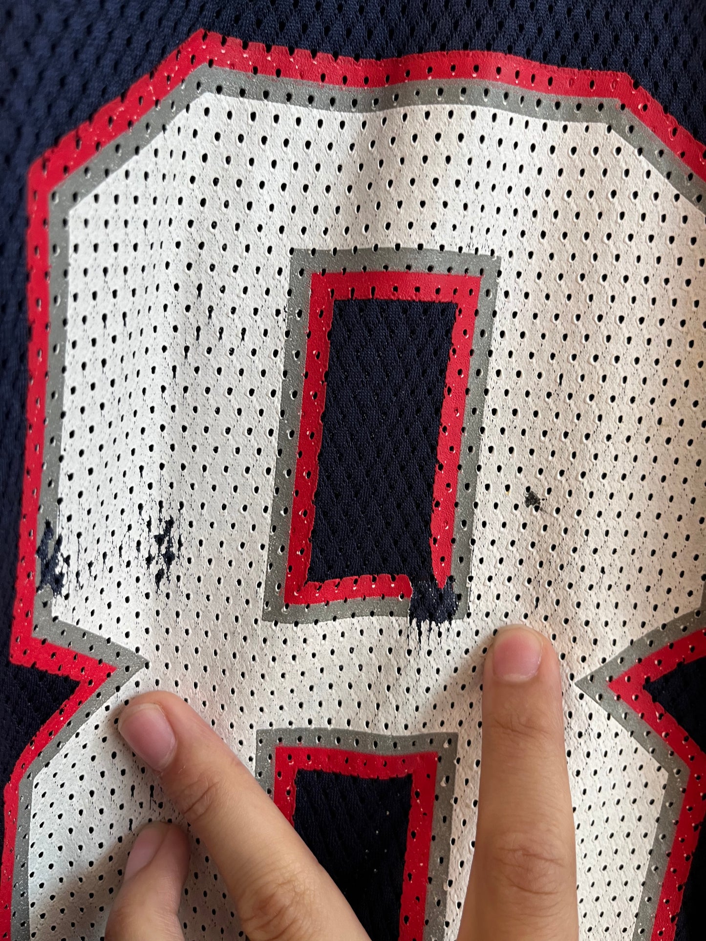 00s New England Patriots Randy Moss Reebok Jersey (L)