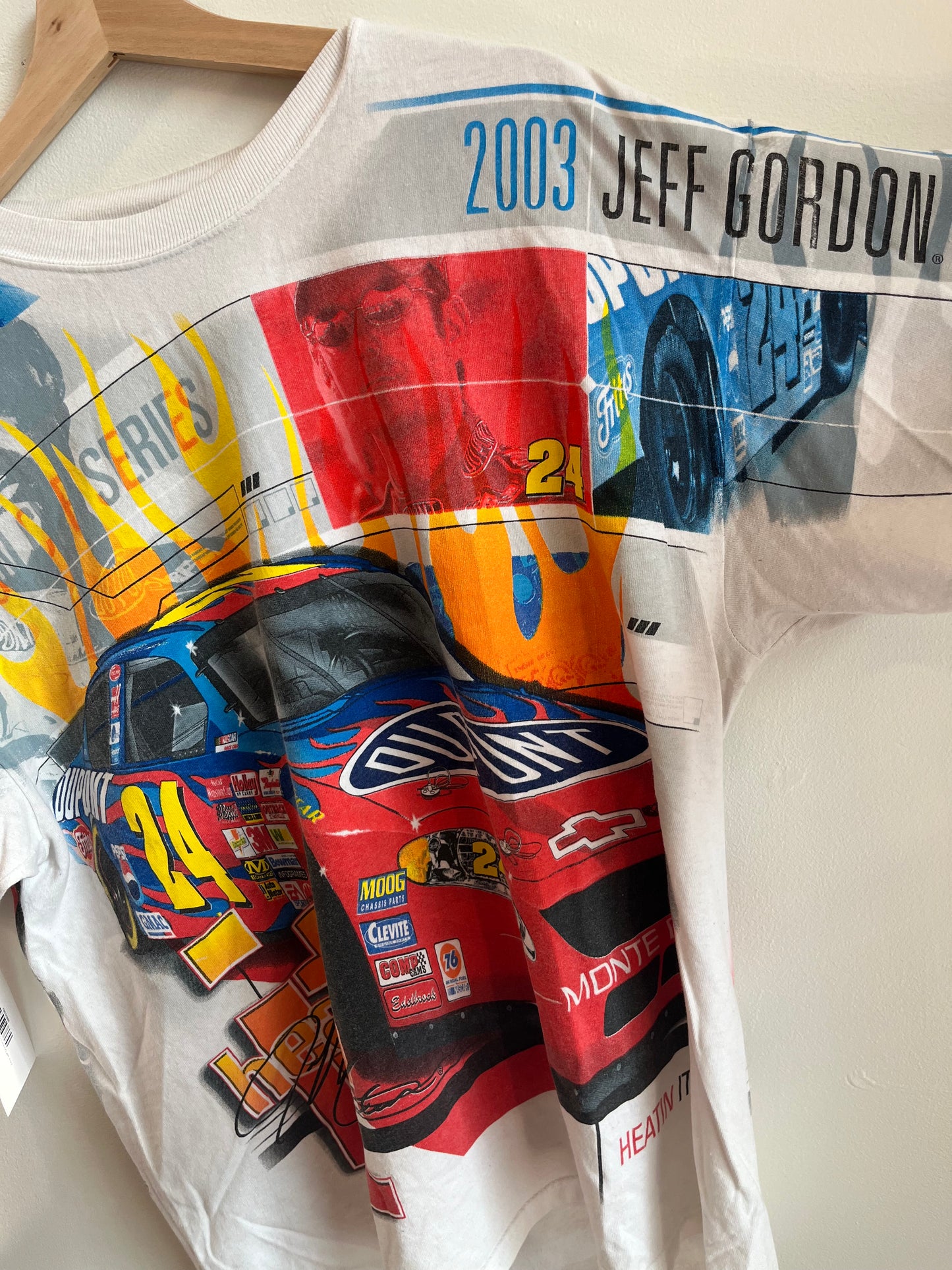 2003 Jeff Gordon Nascar Dupont AOP Tee (M)