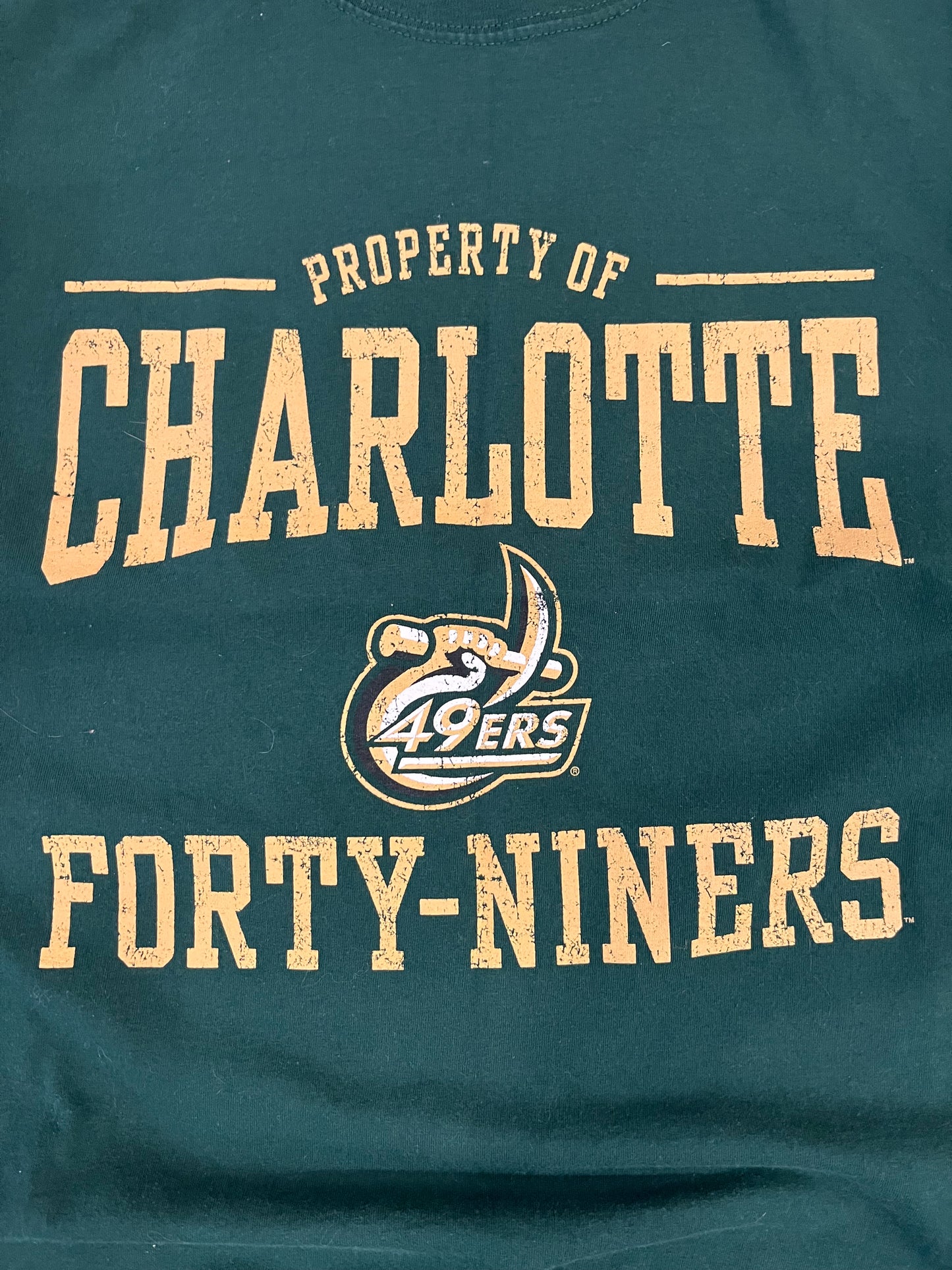 00s UNCC Charlotte Russell Tee (XXL)
