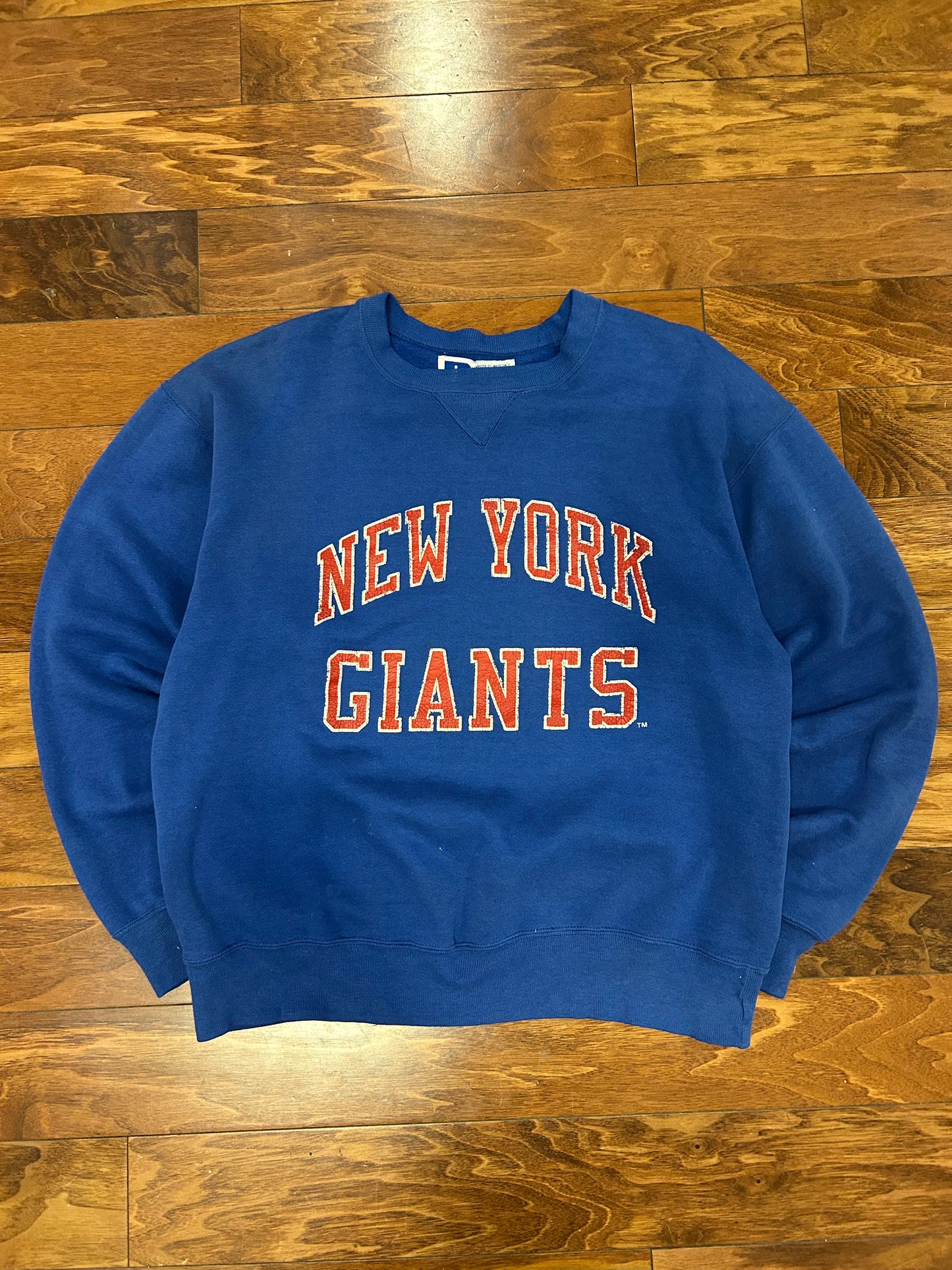 90s New York Giants Vintage Russell Crewneck (L)