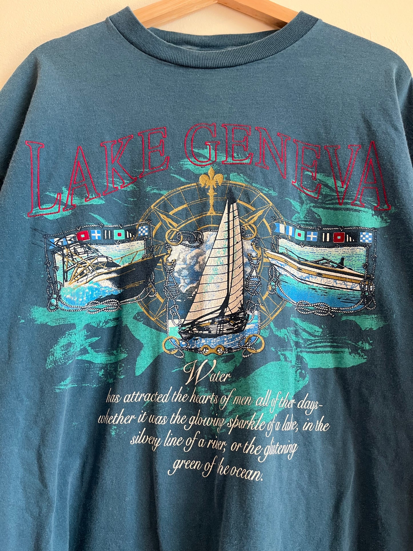 90s Lake Geneva Graphic Destination Tee (XL)
