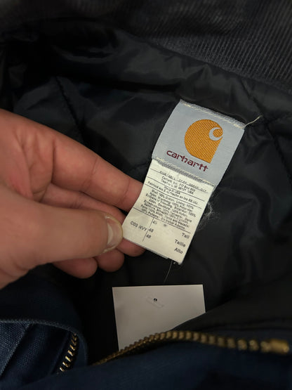 2001 Carhartt Faded Navy Adelphia Chore Jacket (XL)