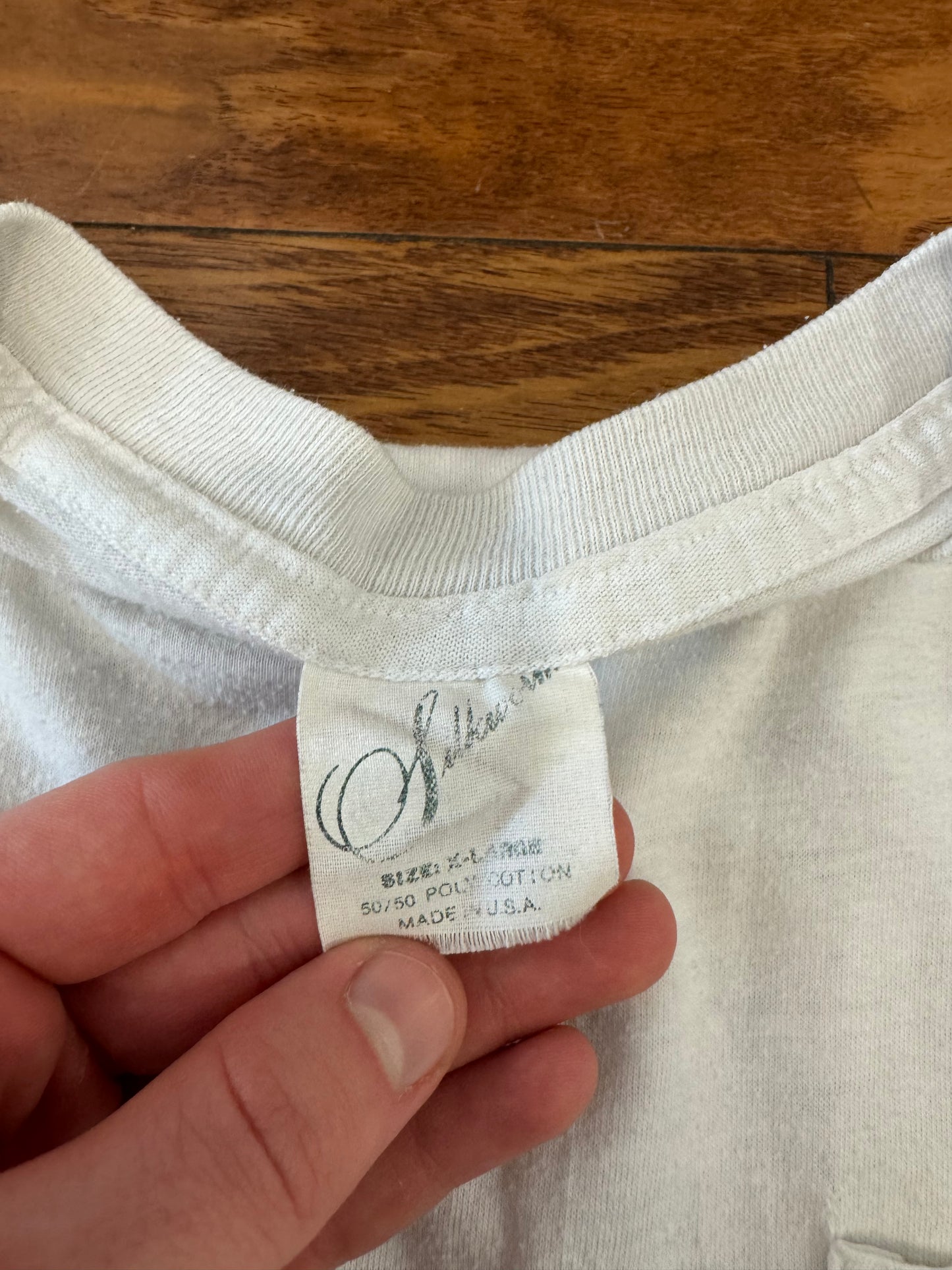 1990 Camel Cigarettes "Pack Of Camels" Pocket Tee (XL)