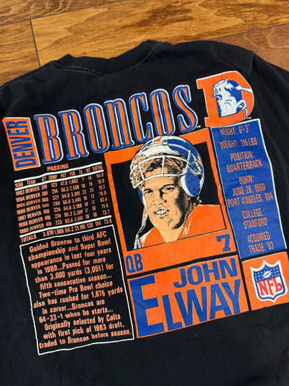 90s Denver Broncos Vintage John Elway Tee (L)