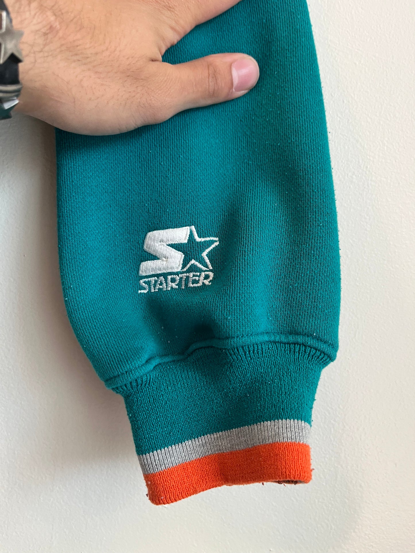 90s Miami Dolphins Starter Stained Crewneck (XL)