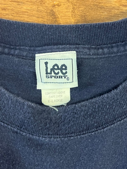 90s UNC Tar Heels Embroidered Lee Sports Tee (XL)