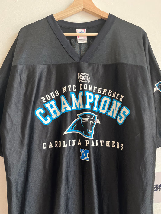 2003 Carolina Panthers Stephen Davis SB Jersey (L)