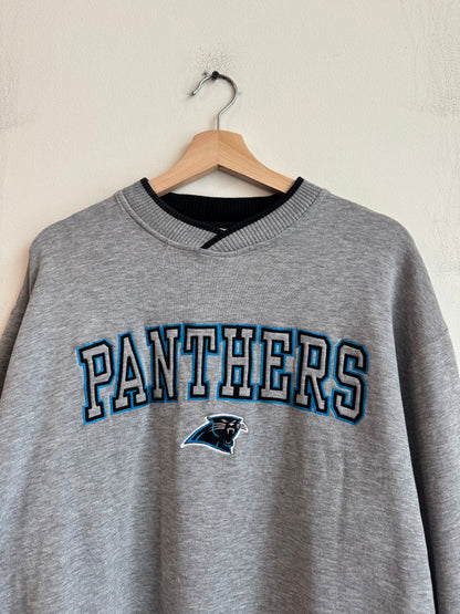 00s Carolina Panthers Reebok Embroidered Crewneck (M)