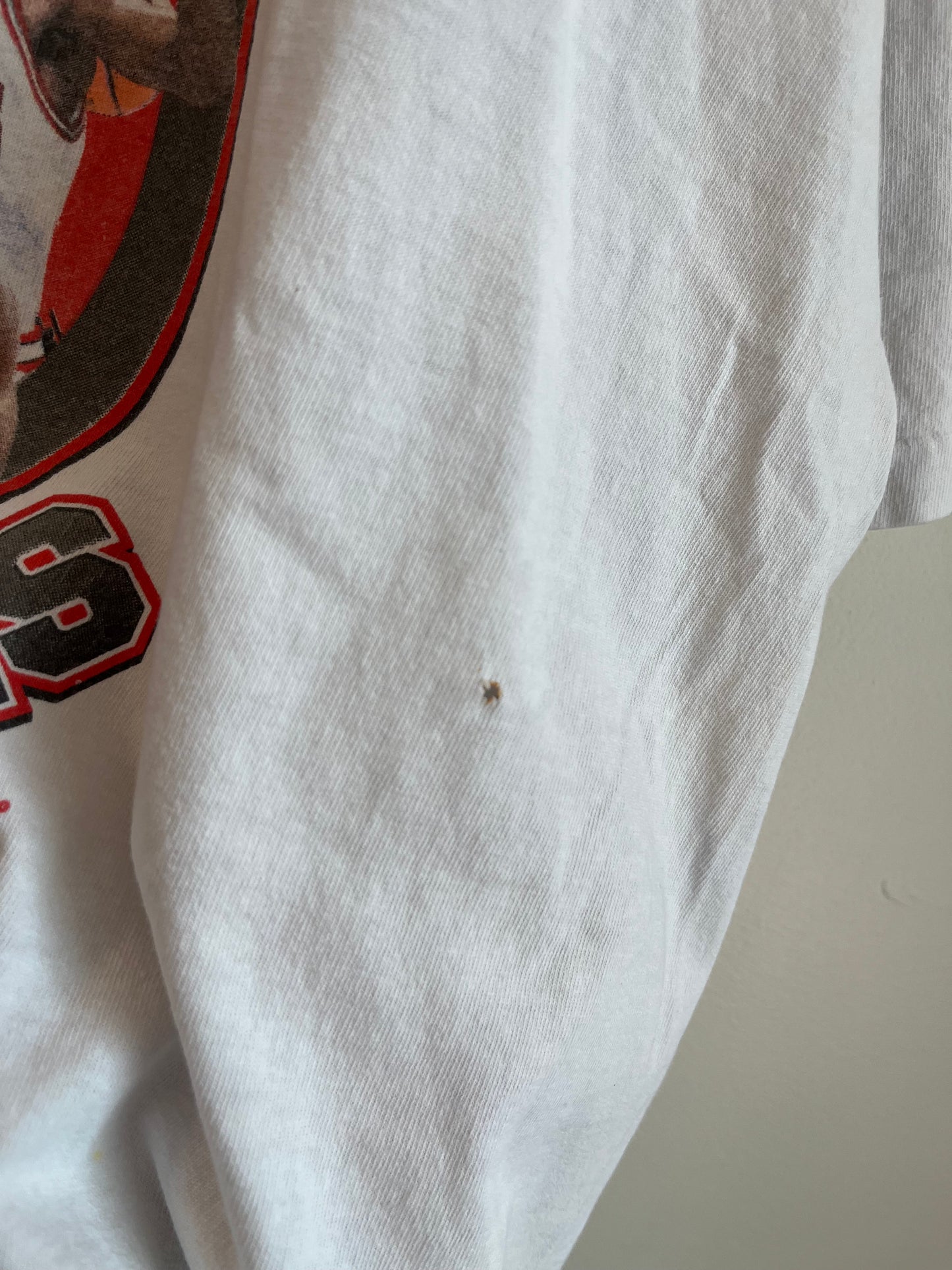 1996 Chicago Bulls Starter White Tee (XXL)