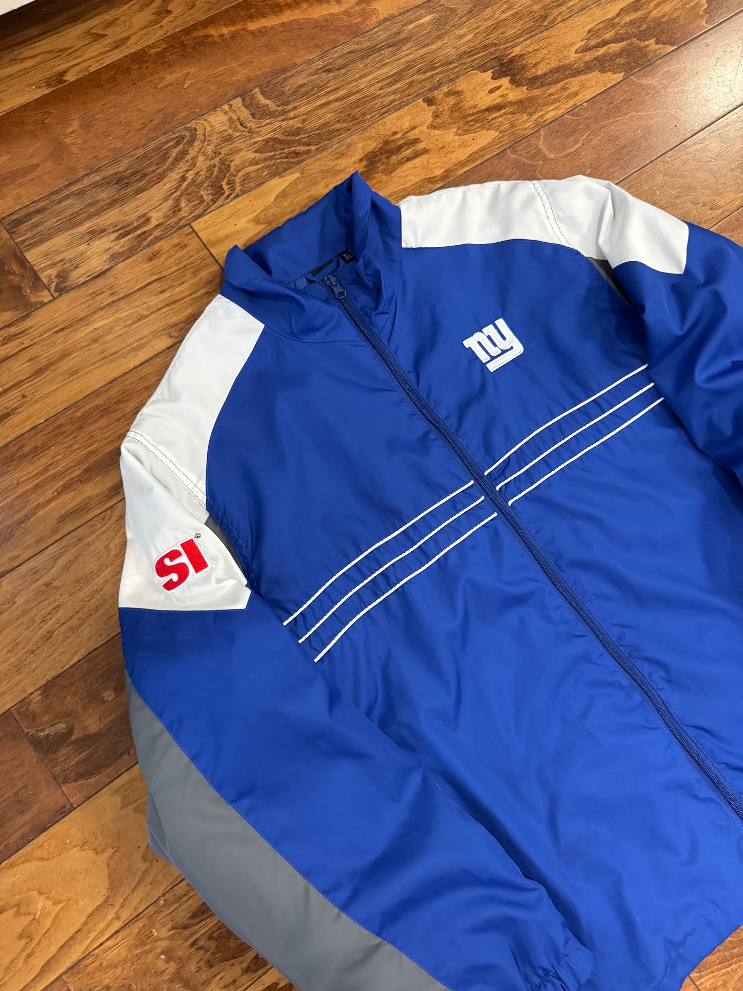00s New York Giants NFL Sports Illustrated Windbreaker (XL)