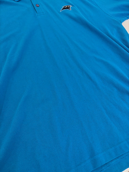 00s Carolina Panthers Blue Essential Polo (XL)