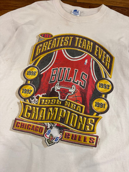 1997 Chicago Bulls Greatest Team Starter Graphic Tee (L)