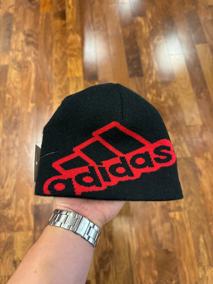 00s Adidas Big Logo Spell Out Beanie (Youth)