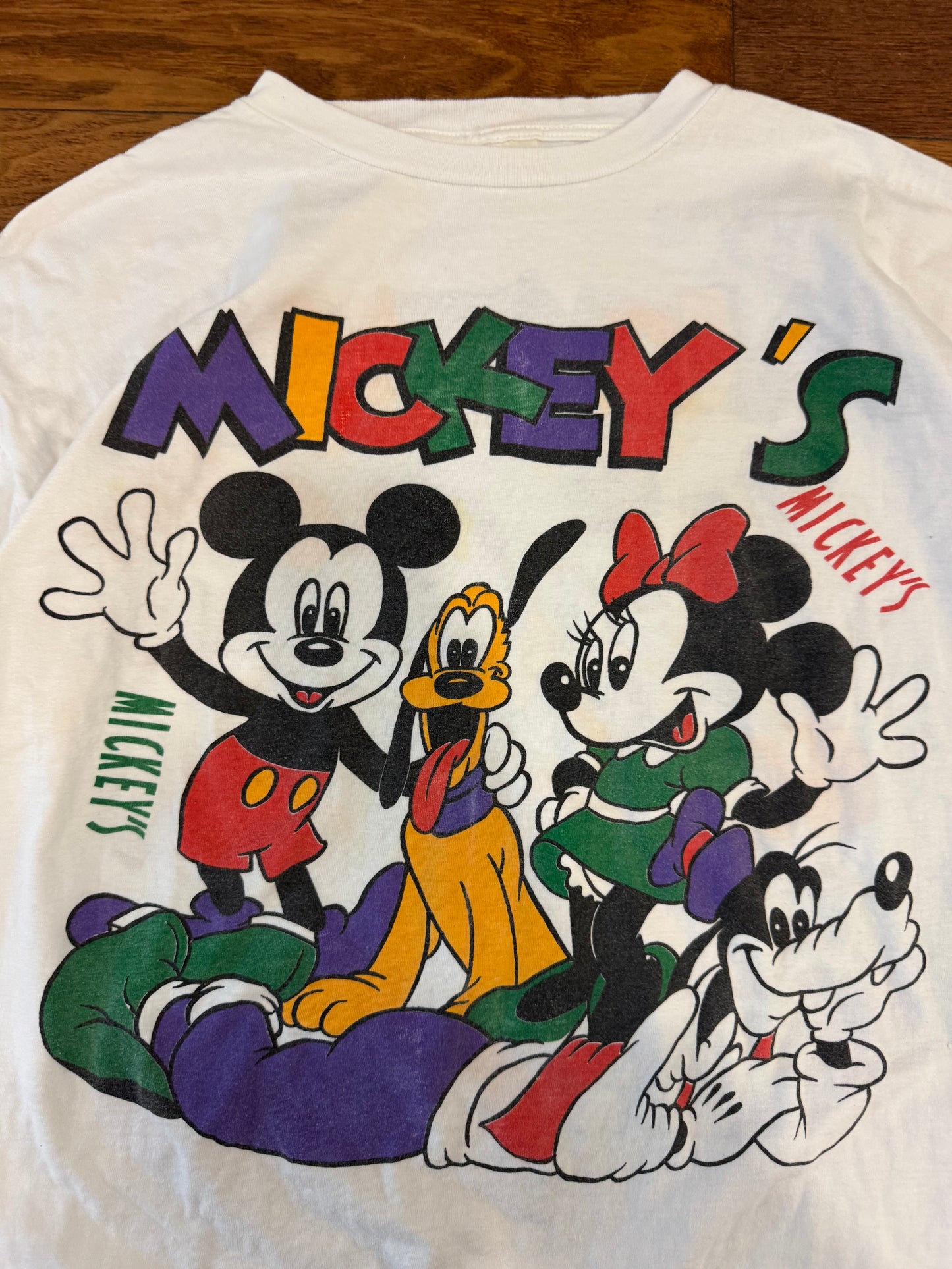 90s Mickey's Disney Double Sided Tee (XL)