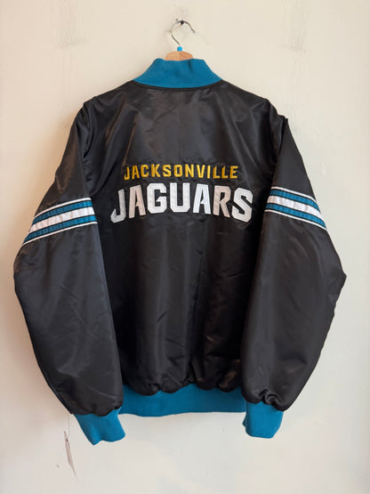 00s Jacksonville Jaguars Vintage Starter Deadstock Satin Jacket (XL)