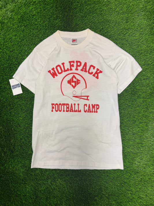 90s NC State College Football Camp Vintage Nike Tee (M)
