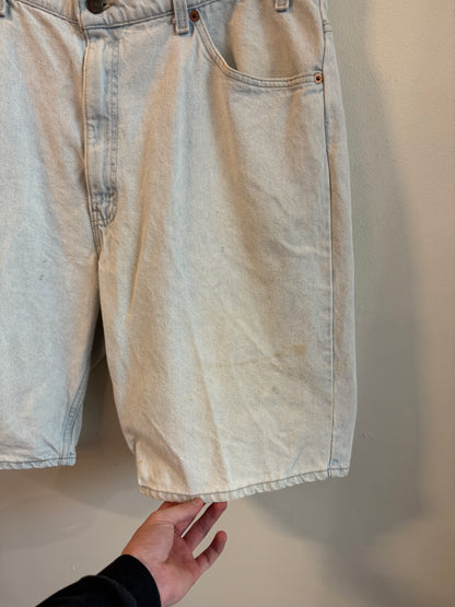 1994 Levi's 550 Orange Tab Jean Shorts (38)