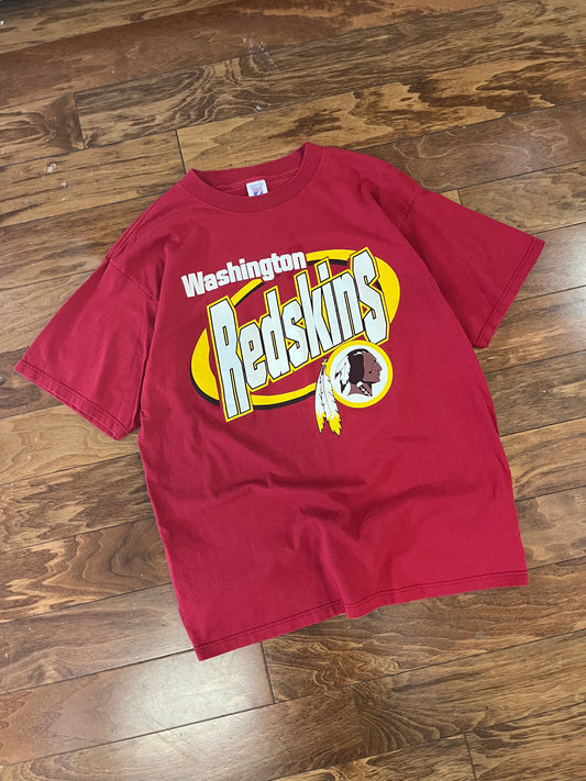90s Washington Redskins Logo 7 Tee (XL)