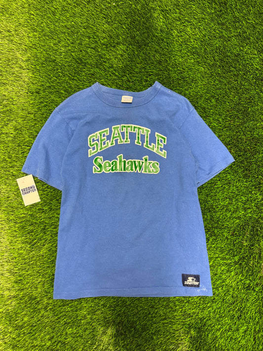 90s Seattle Seahawks Vintage Starter Tee (M)