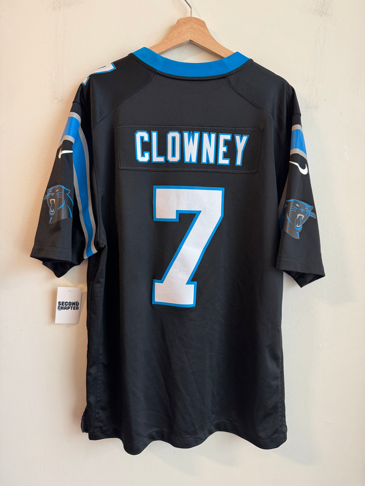 2023 Carolina Panthers Jadeveon Clowney Nike Home Jersey (XL)