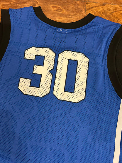 00s Duke #30 Nike Elite Basketball Jersey (Youth XL)