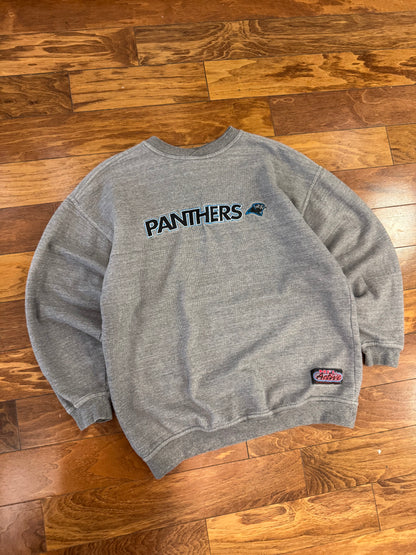 1997 Carolina Panthers Embroidered NFL Active Crewneck (M)