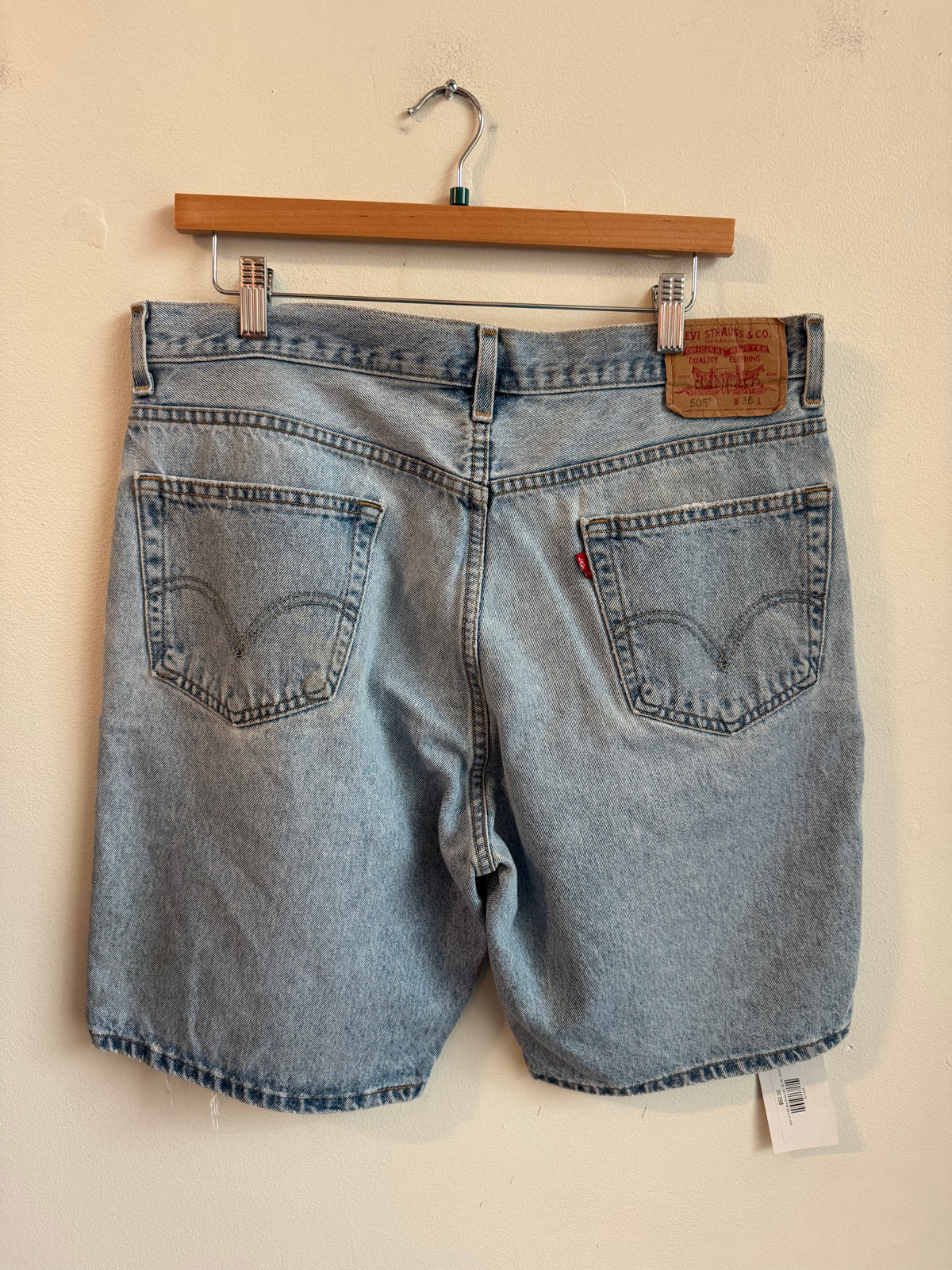2003 Levi's 505 Blue Shorts (36)