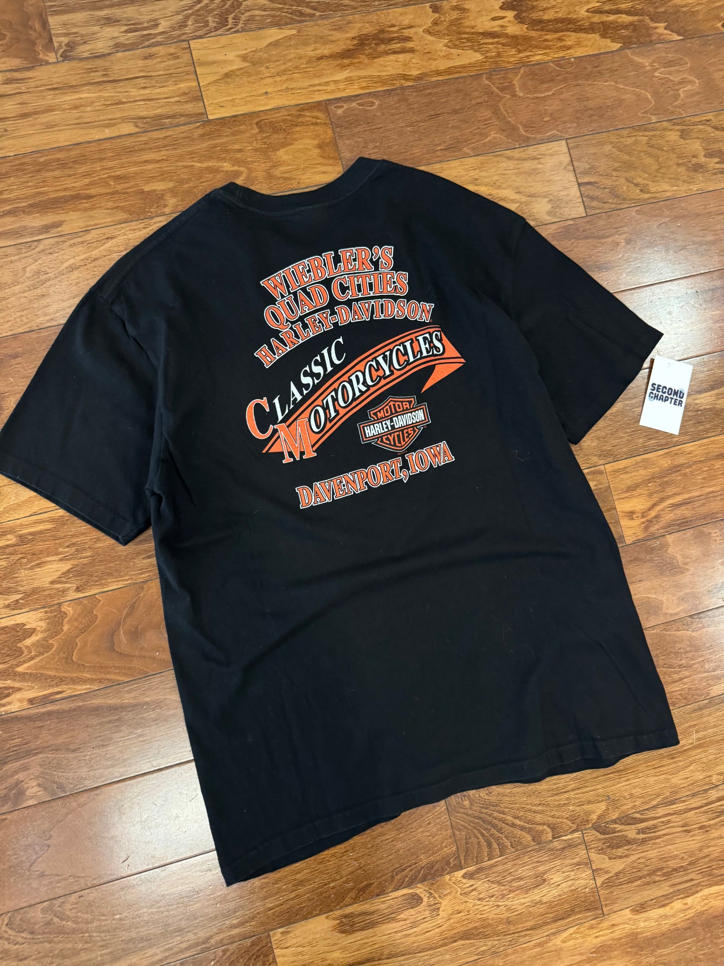 2013 Harley Davidson Iowa Flaming Eagle Vintage Tee (XL)
