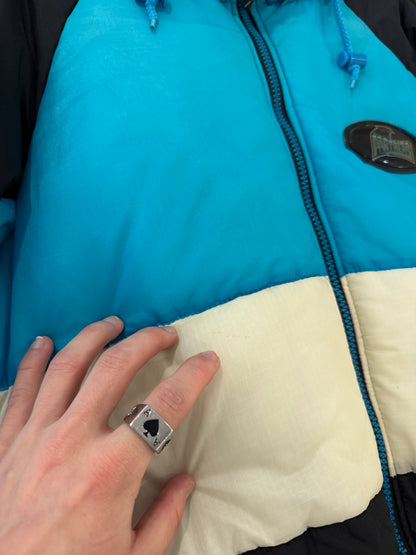 90s Carolina Panthers Pro Player NFL Experience Puffer Jacket (XL)