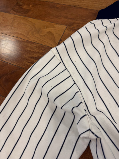 80s Chicago White Sox Vintage Pinstripe Coach Jacket (M)