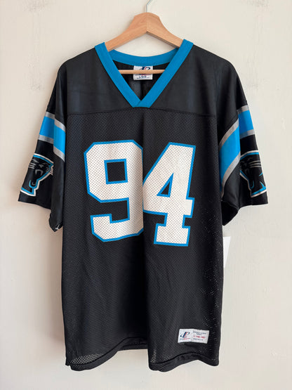 90s Carolina Panthers Sean Gilbert Logo Athletic Jersey (L)