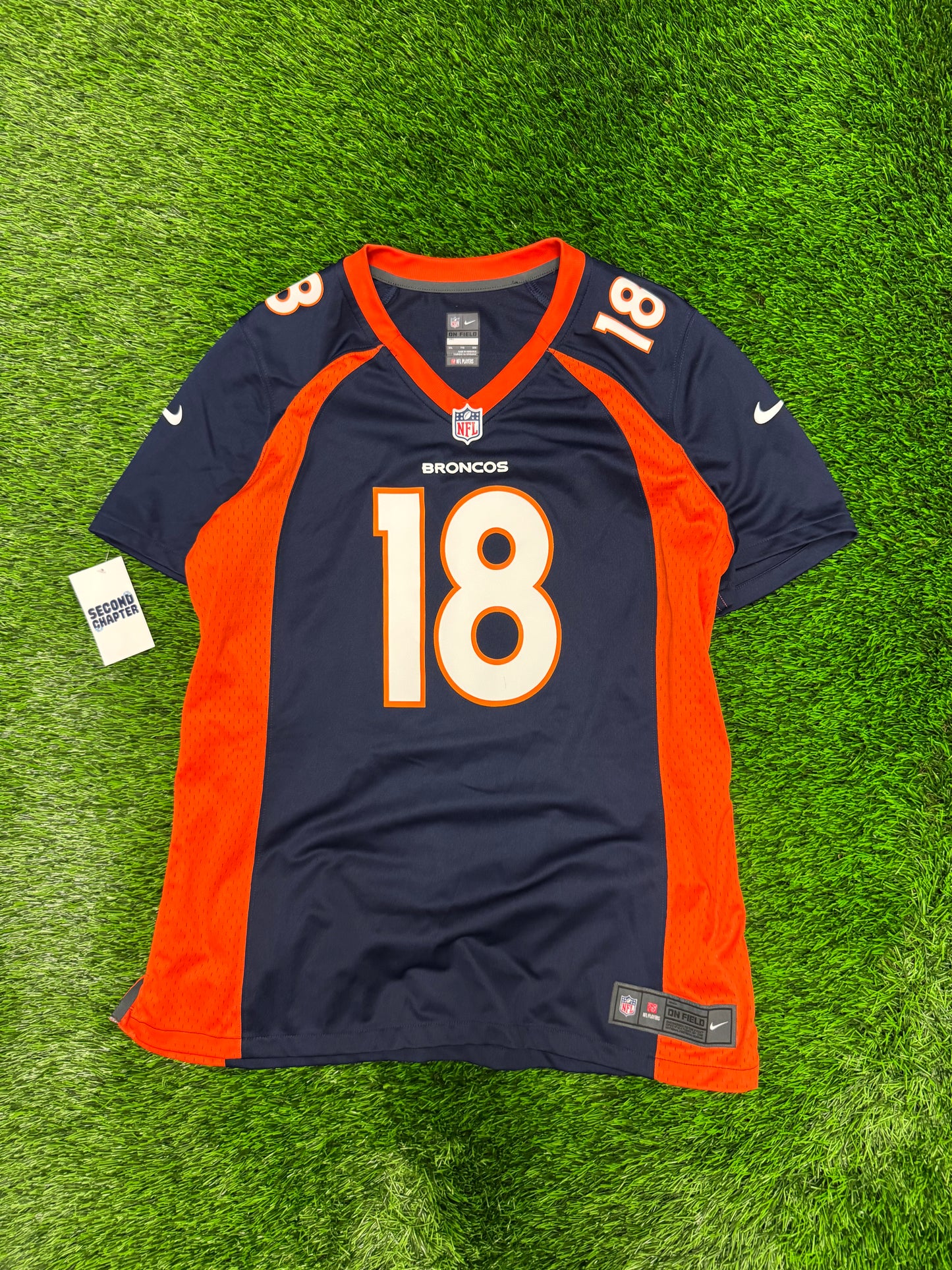 Denver Broncos Peyton Manning #18 Women's Nike Jersey (Women's XXL)