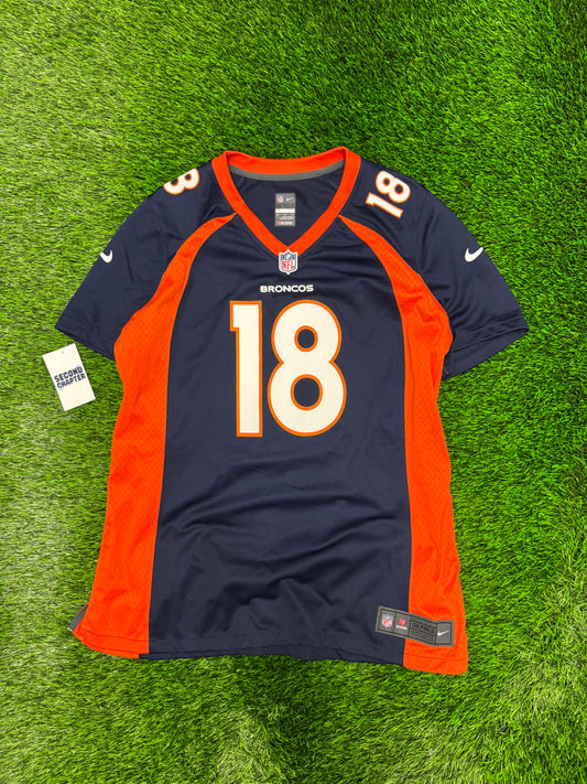 Denver Broncos Peyton Manning #18 Women's Nike Jersey (Women's XXL)
