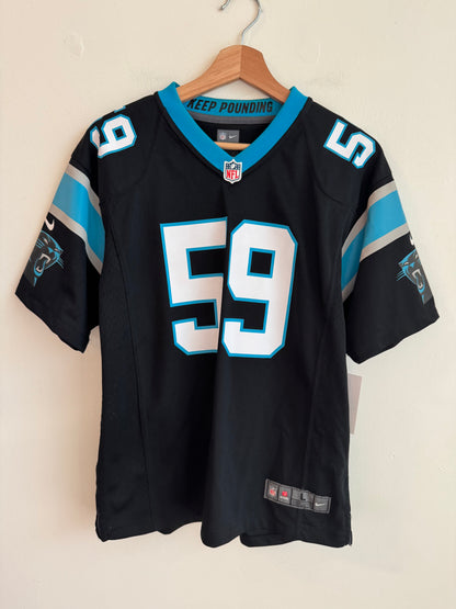 2015 Carolina Panthers Luke Kuechly Nike Home Jersey (Youth L)