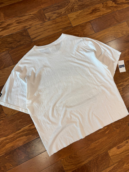2000 New York Yankees Subway Series Vintage Puma MLB Cropped Tee (XL)