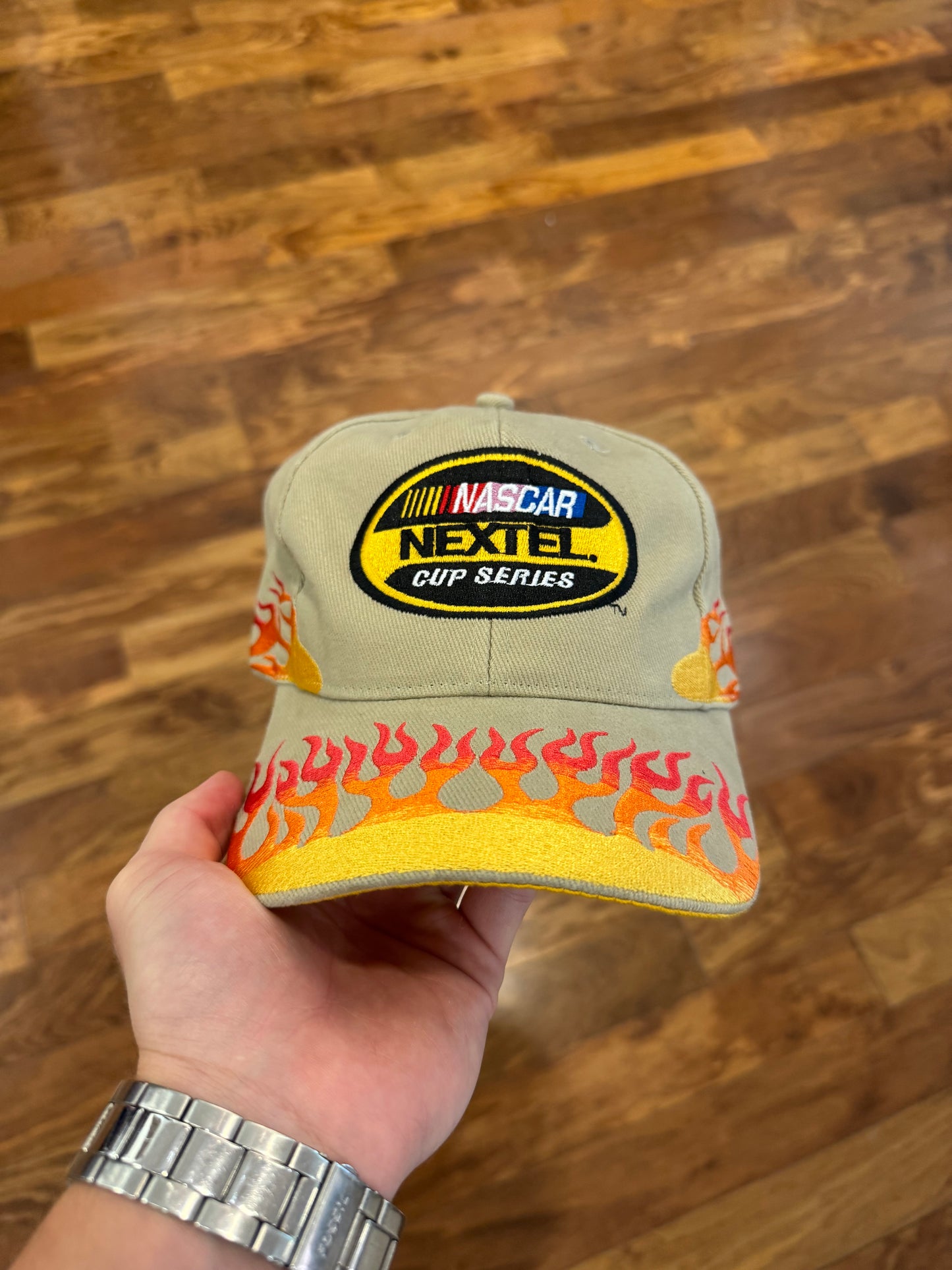 00s Nascar Nextel Cup Series Flames Hat (OS)