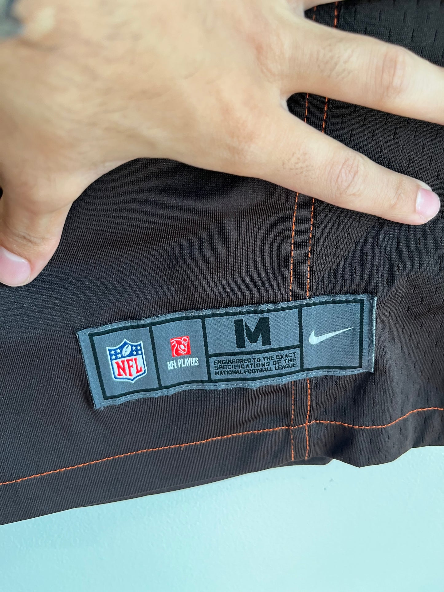 2018 Cleveland Browns Baker Mayfield Nike Home Jersey (M)