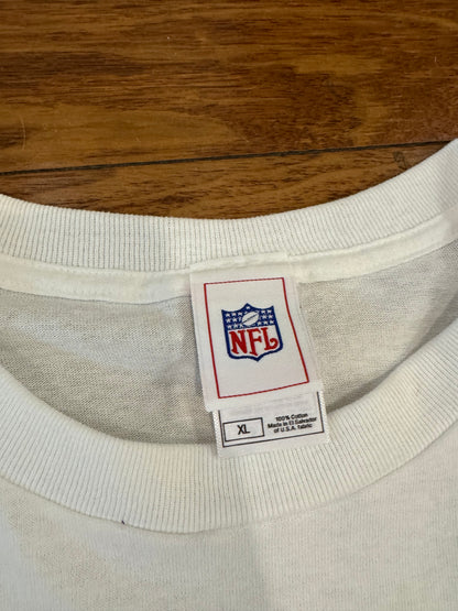 00s San Diego Chargers Essential Spell Out Cropped Tee (XL)