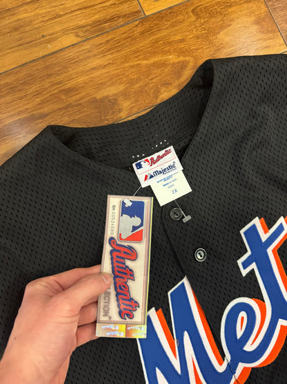 90s New York Mets Mesh Majestic MLB Deadstock Jersey (XXL)