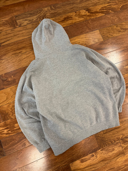 00s University of North Carolina (UNC) Gray Carolina Hoodie (XL)
