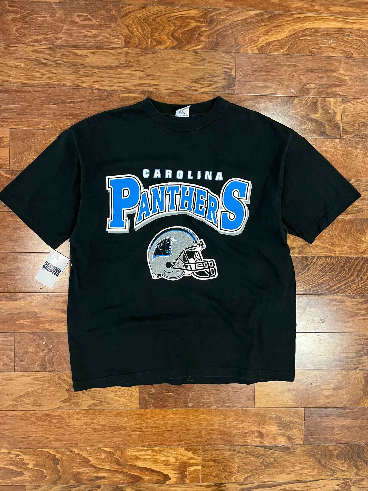 90s Carolina Panthers True Fan Graphic Tee (XL)