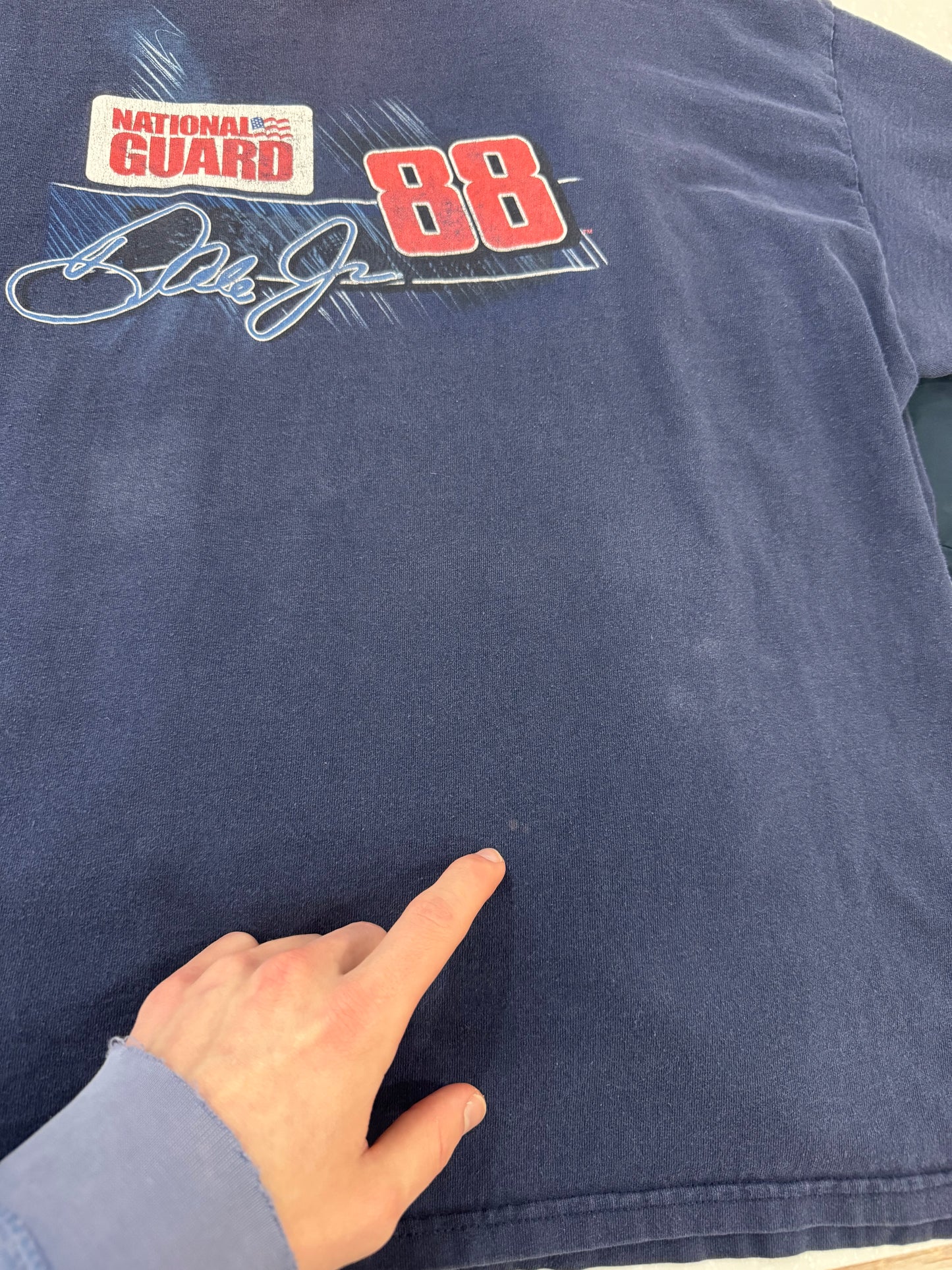 2007 Dale Jr National Guard Nascar Tee (XL)