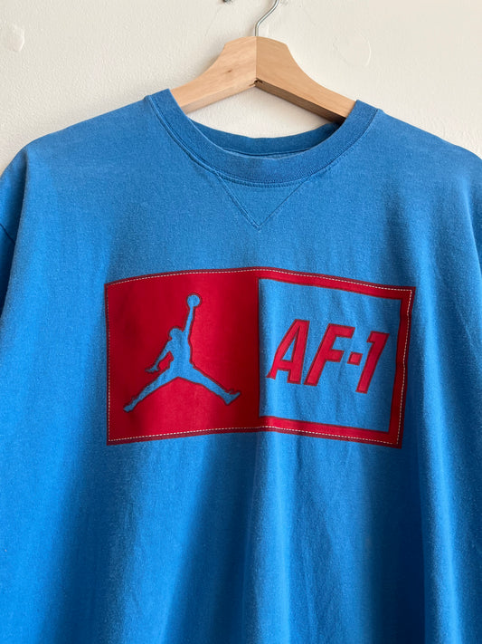 00s AF-1 Jordan Spell Out Tee (M)