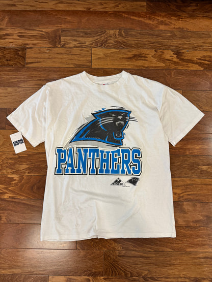 1993 Carolina Panthers Apex White Tee (XL)