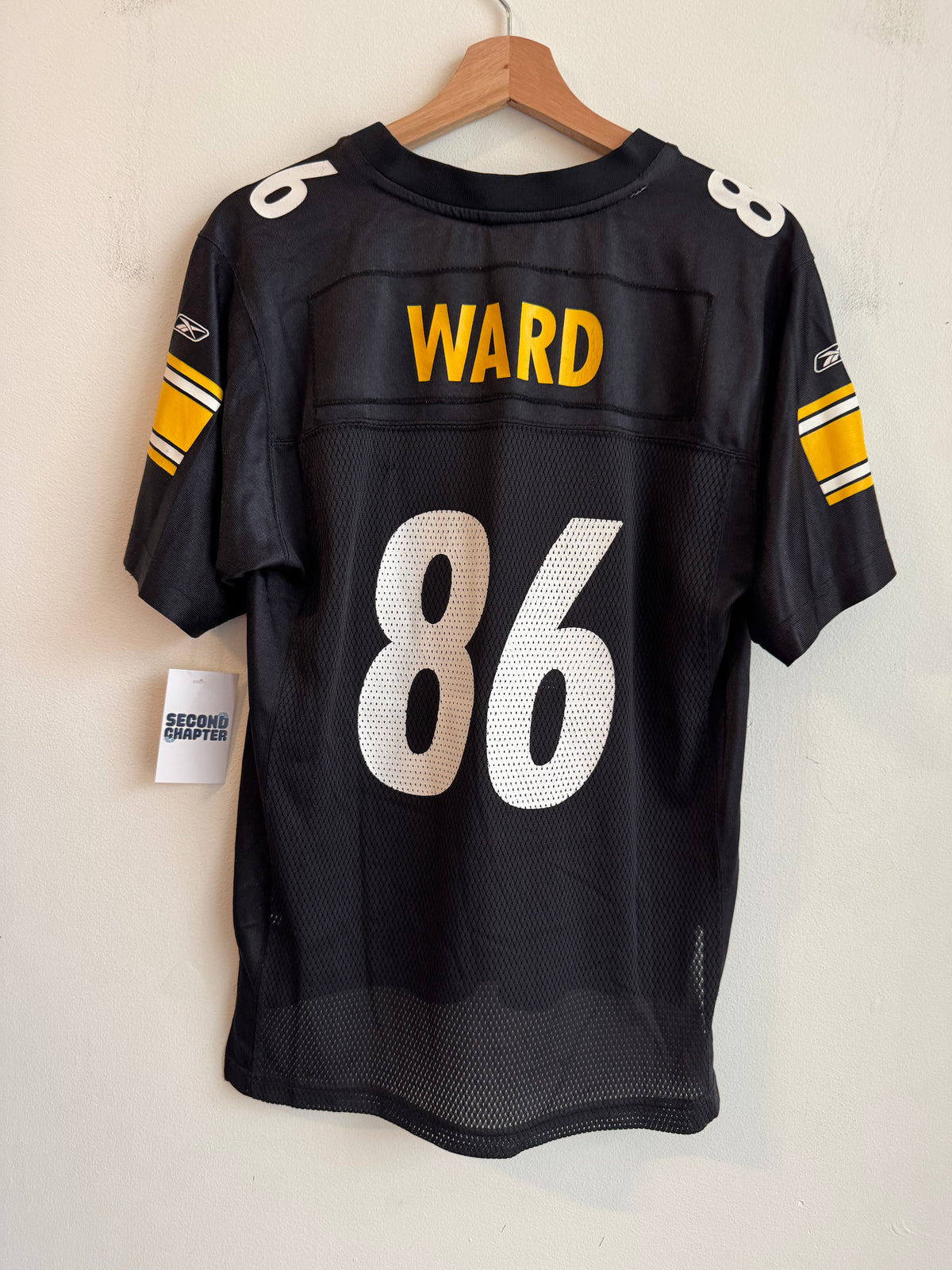 00s Pittsburgh Steelers Super Bowl XL Hines Ward Jersey (Youth L)